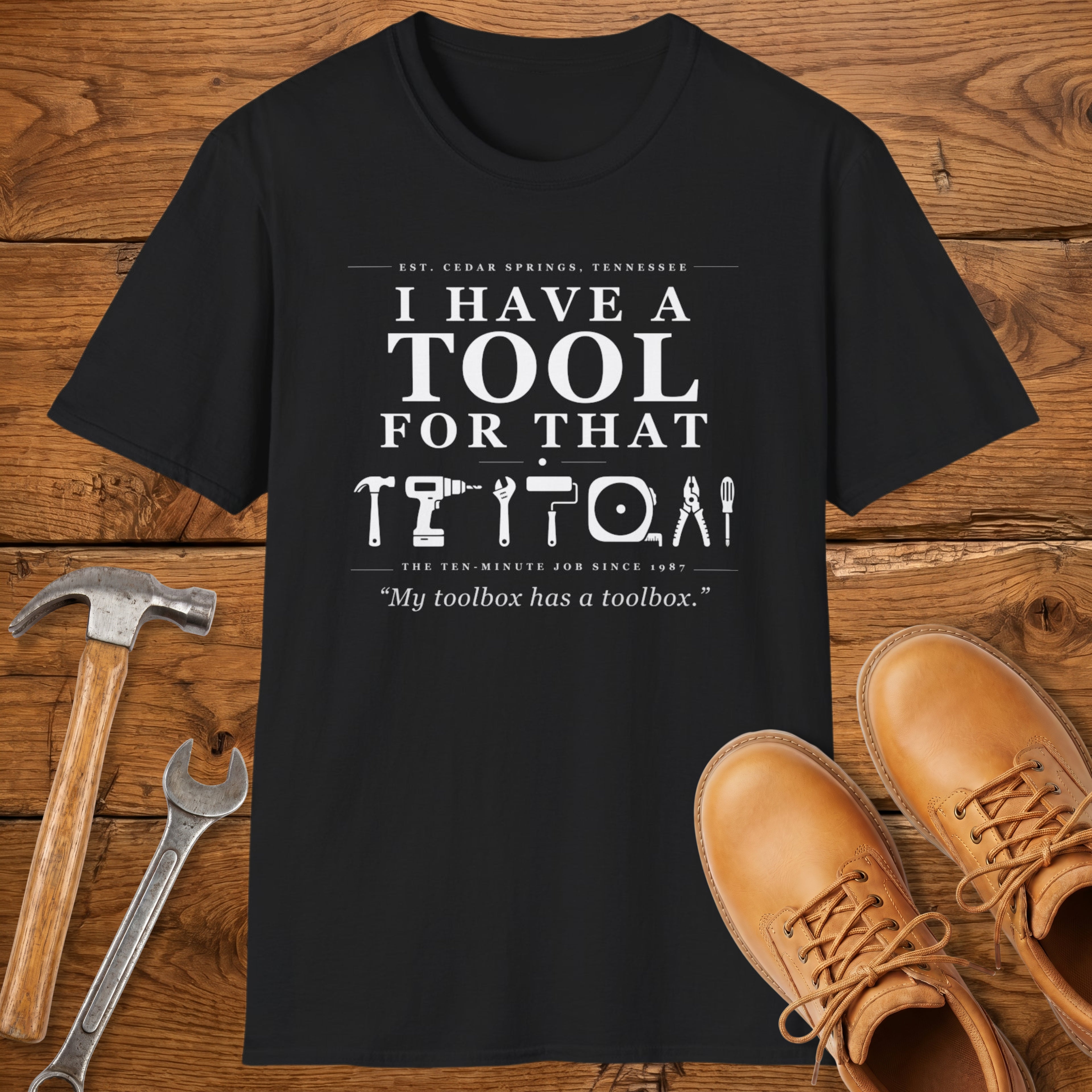 My toolbox has a toolbox. - T-Shirt