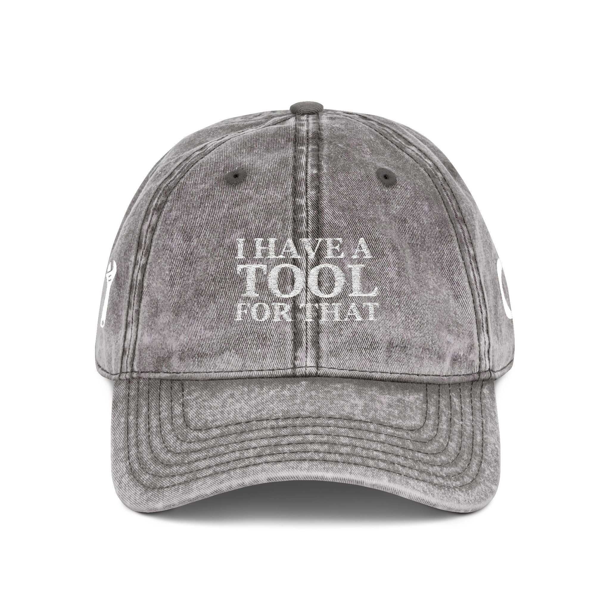 Embroidered Vintage Cap, DIY Dad Gift, I Have A Tool For That
