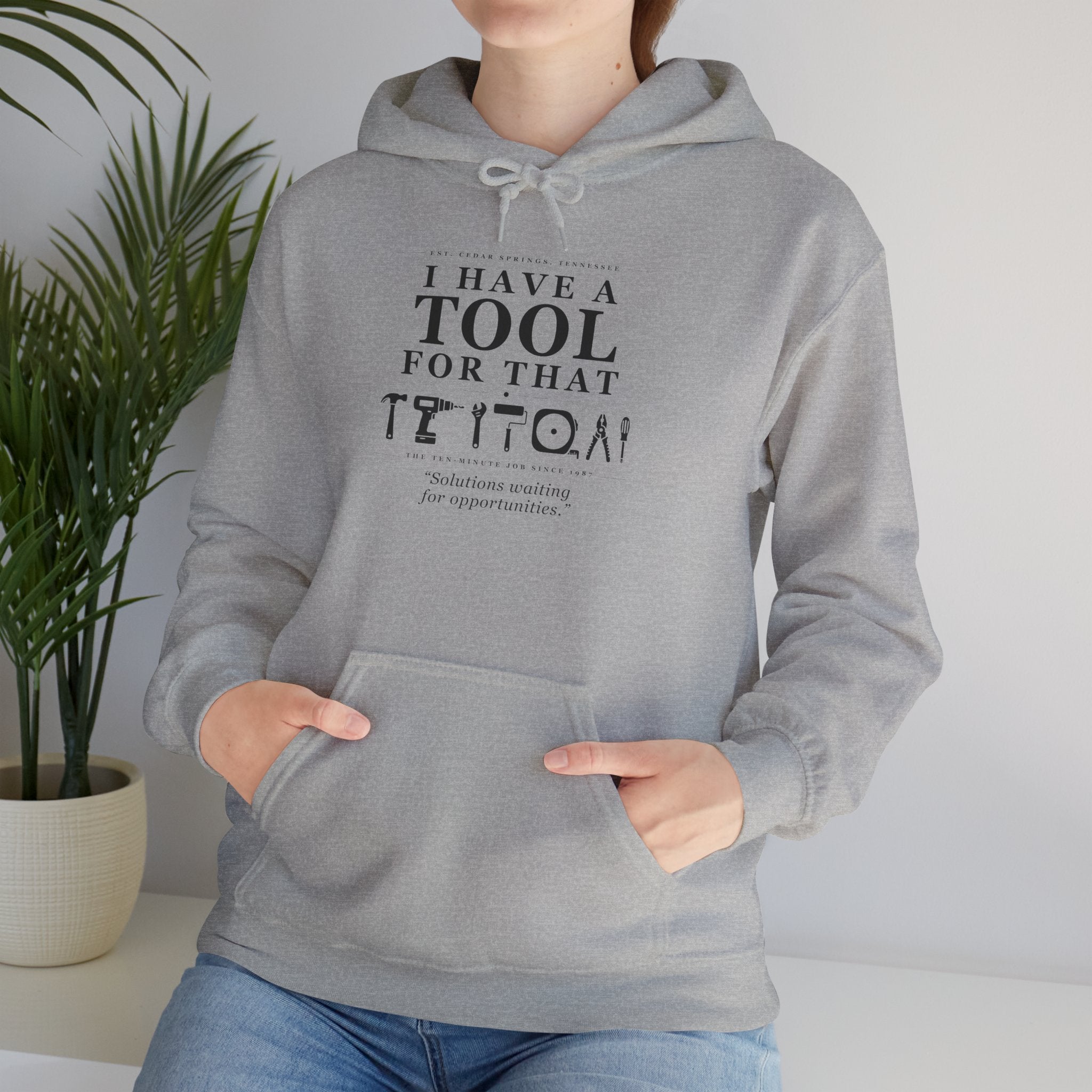 Solutions waiting for opportunities. - Unisex Hoodie