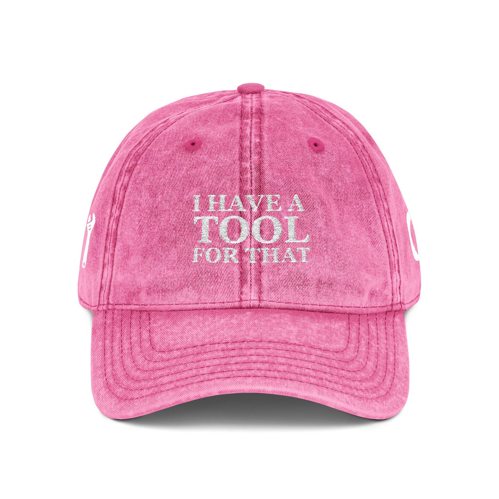 Embroidered Vintage Cap, DIY Dad Gift, I Have A Tool For That