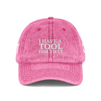Embroidered Vintage Cap, DIY Dad Gift, I Have A Tool For That