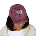 Embroidered Vintage Cap, DIY Dad Gift, I Have A Tool For That