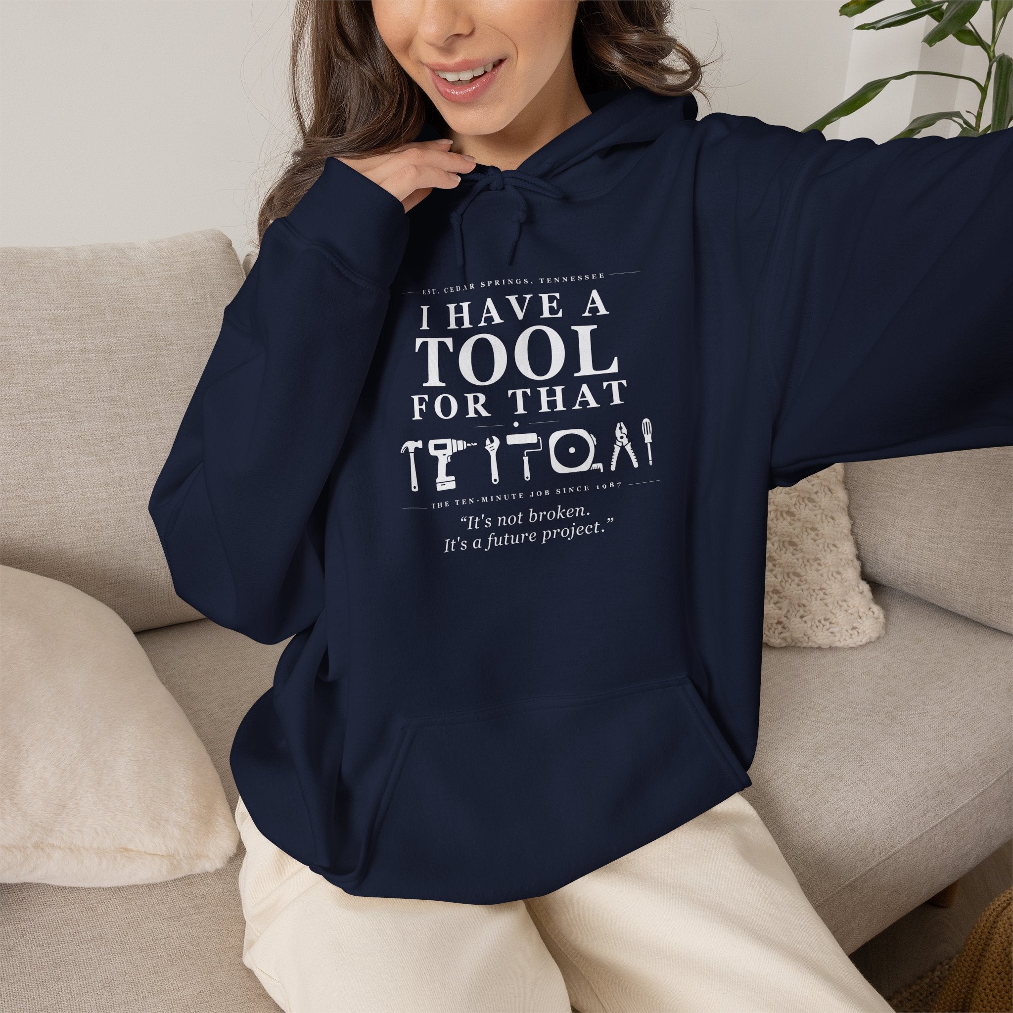 It's not broken. It's a future project. - Unisex Hoodie