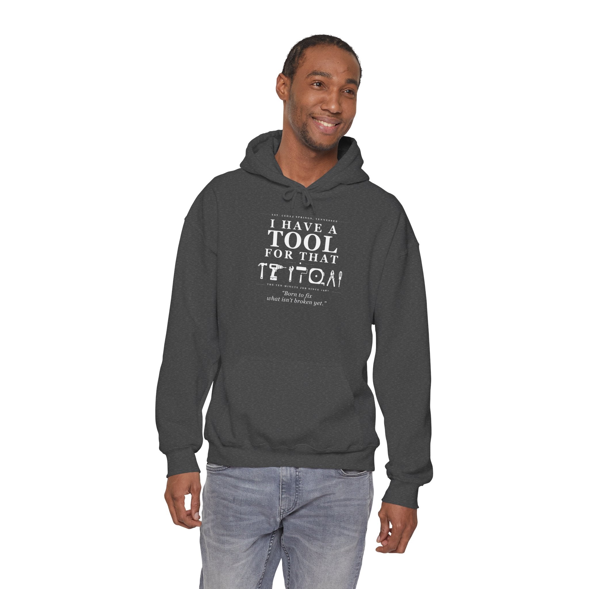 Born to fix what isn't broken yet. - Unisex Hoodie