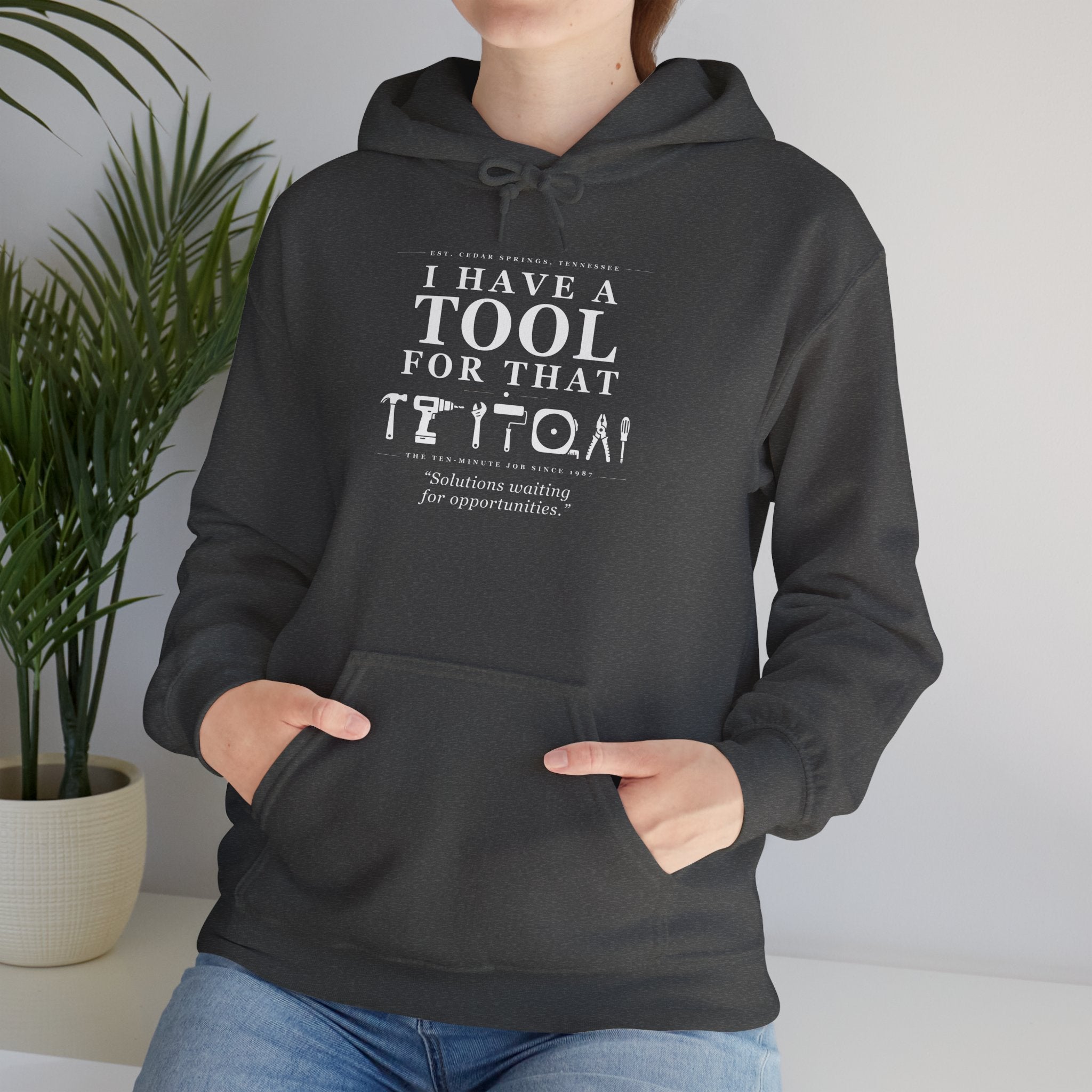 Solutions waiting for opportunities. - Unisex Hoodie