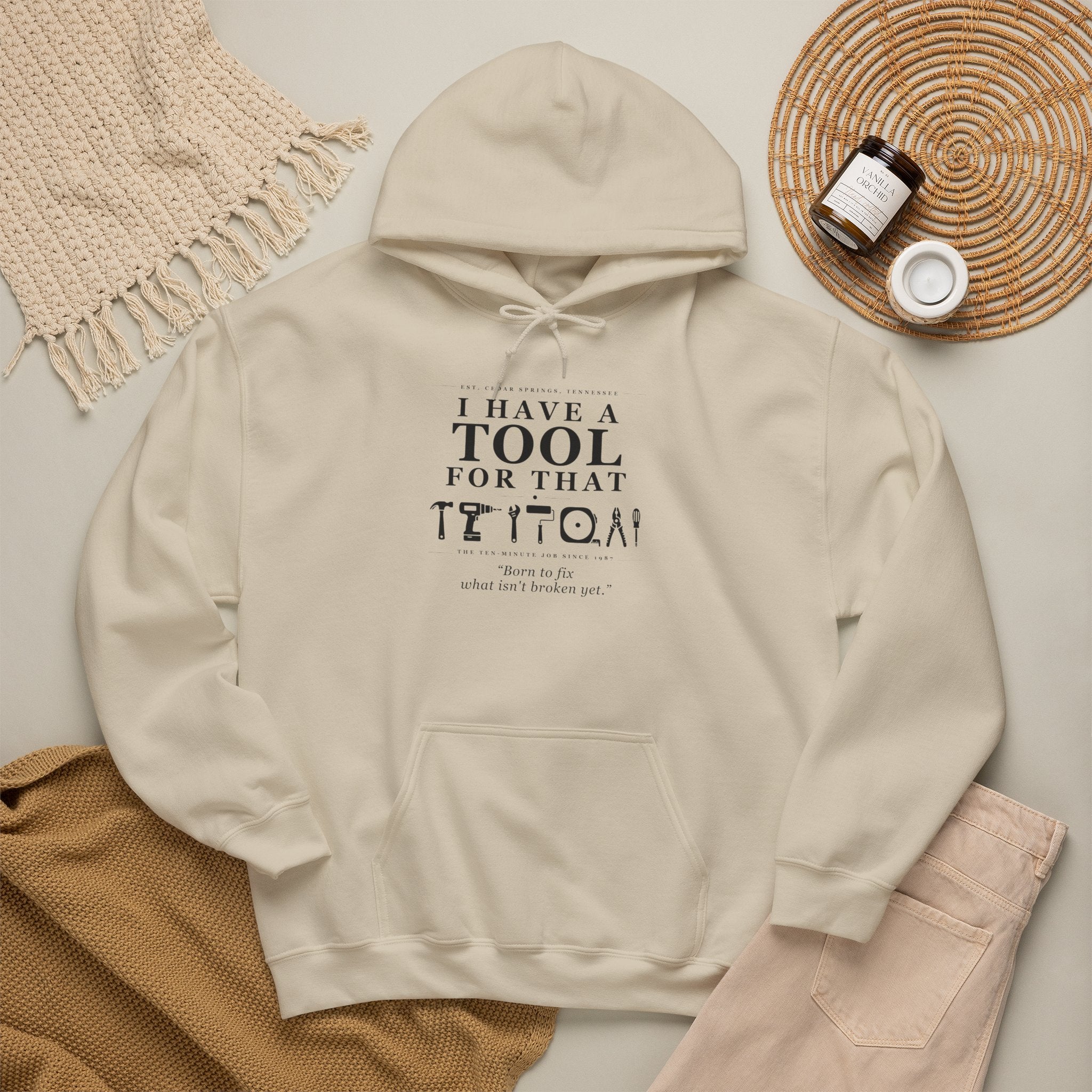 Born to fix what isn't broken yet. - Unisex Hoodie