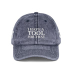 Embroidered Vintage Cap, DIY Dad Gift, I Have A Tool For That
