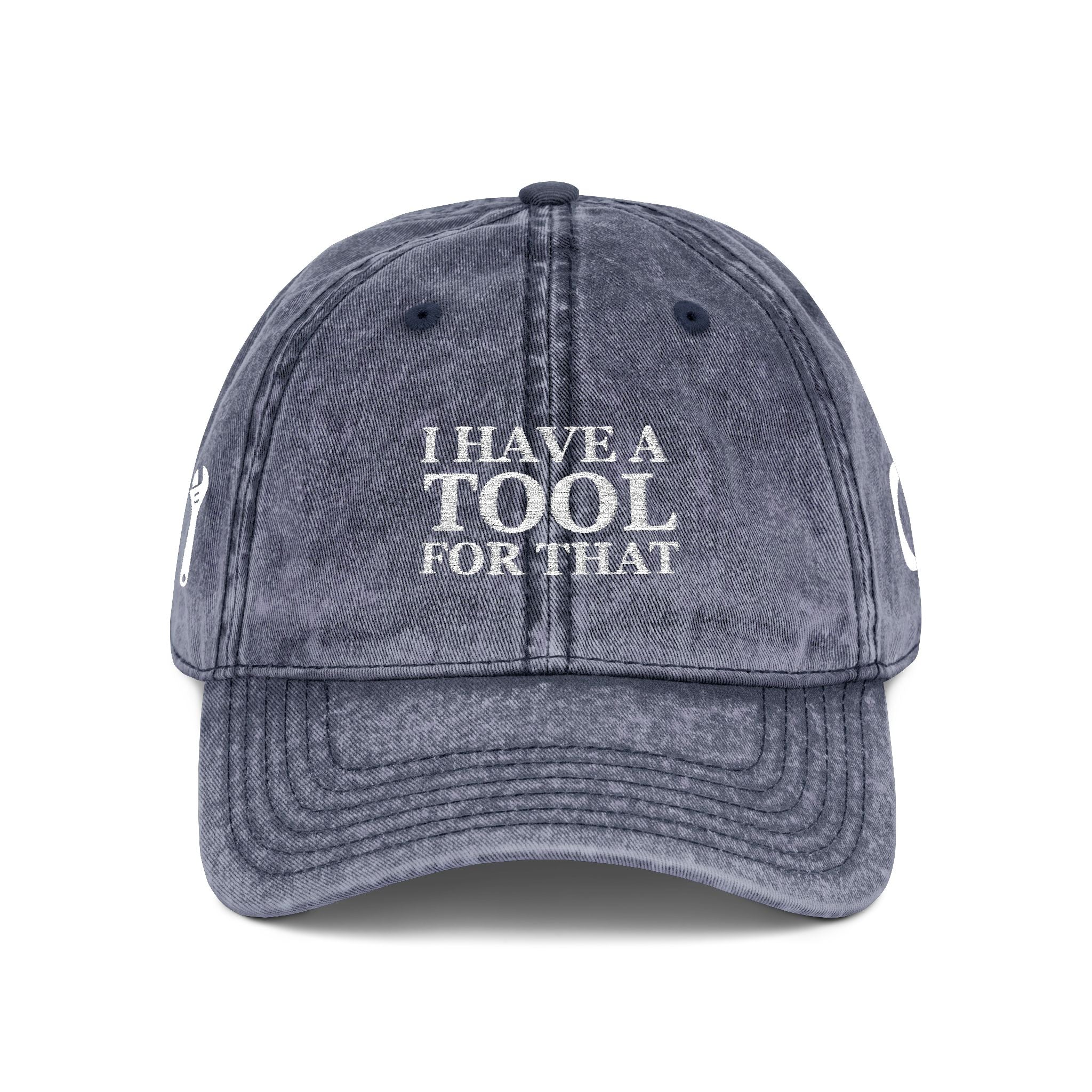 Embroidered Vintage Cap, DIY Dad Gift, I Have A Tool For That