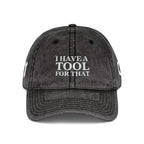 Embroidered Vintage Cap, DIY Dad Gift, I Have A Tool For That