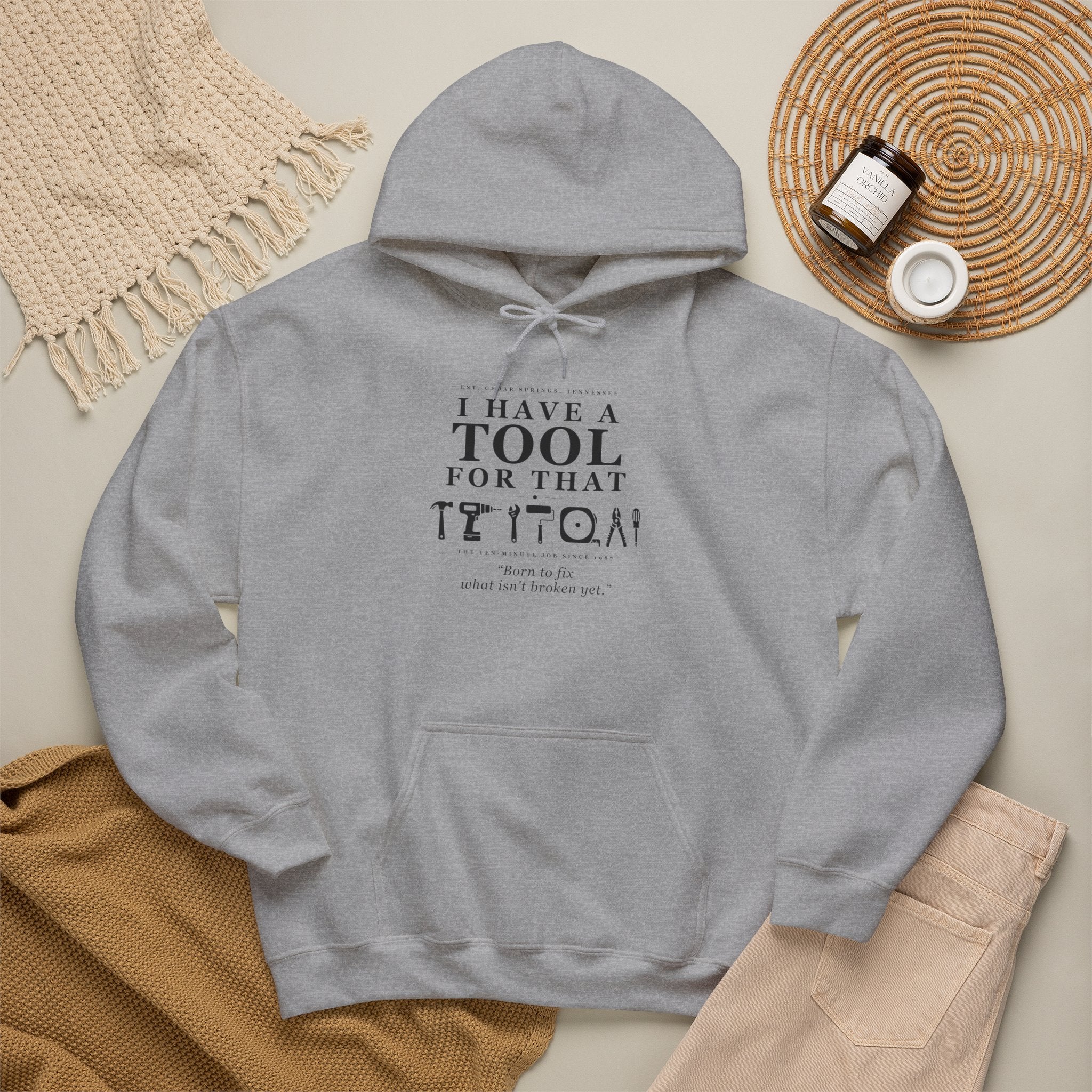 Born to fix what isn't broken yet. - Unisex Hoodie