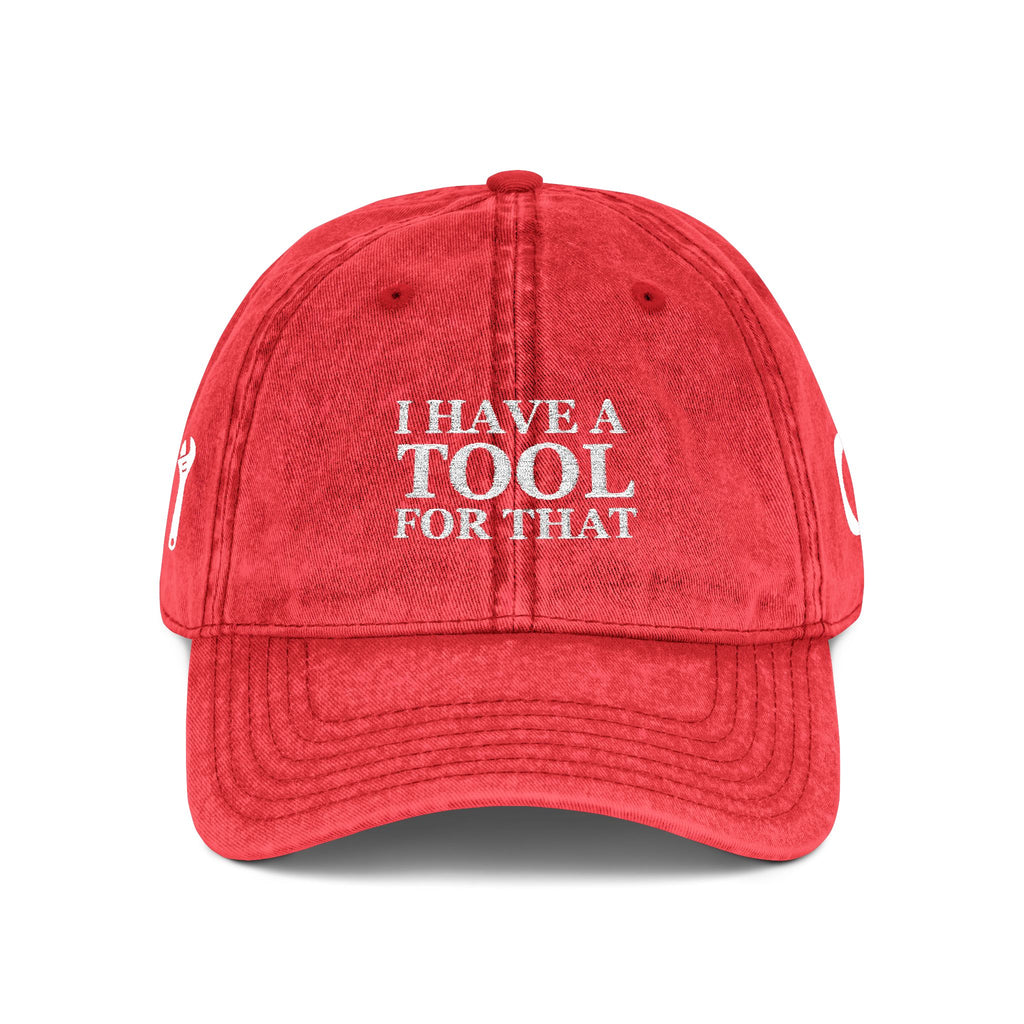 Embroidered Vintage Cap, DIY Dad Gift, I Have A Tool For That