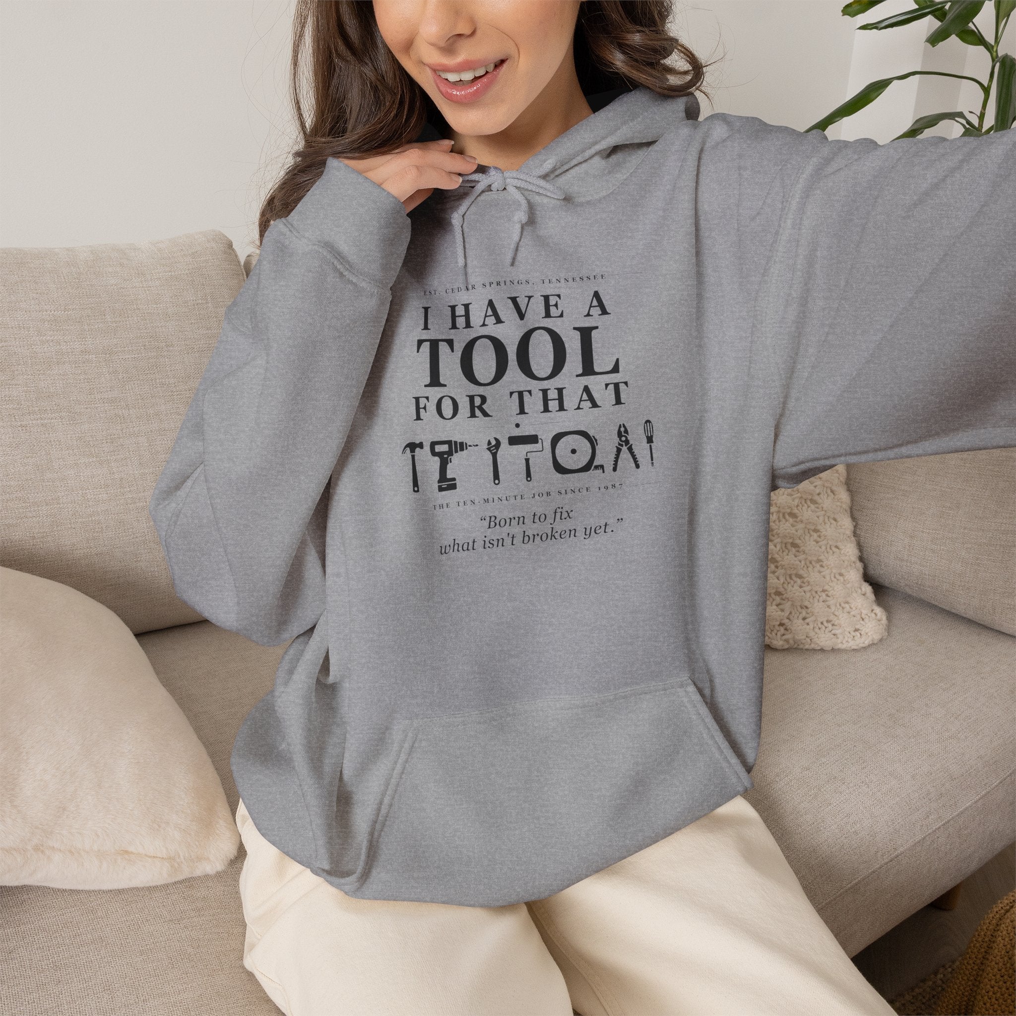Born to fix what isn't broken yet. - Unisex Hoodie