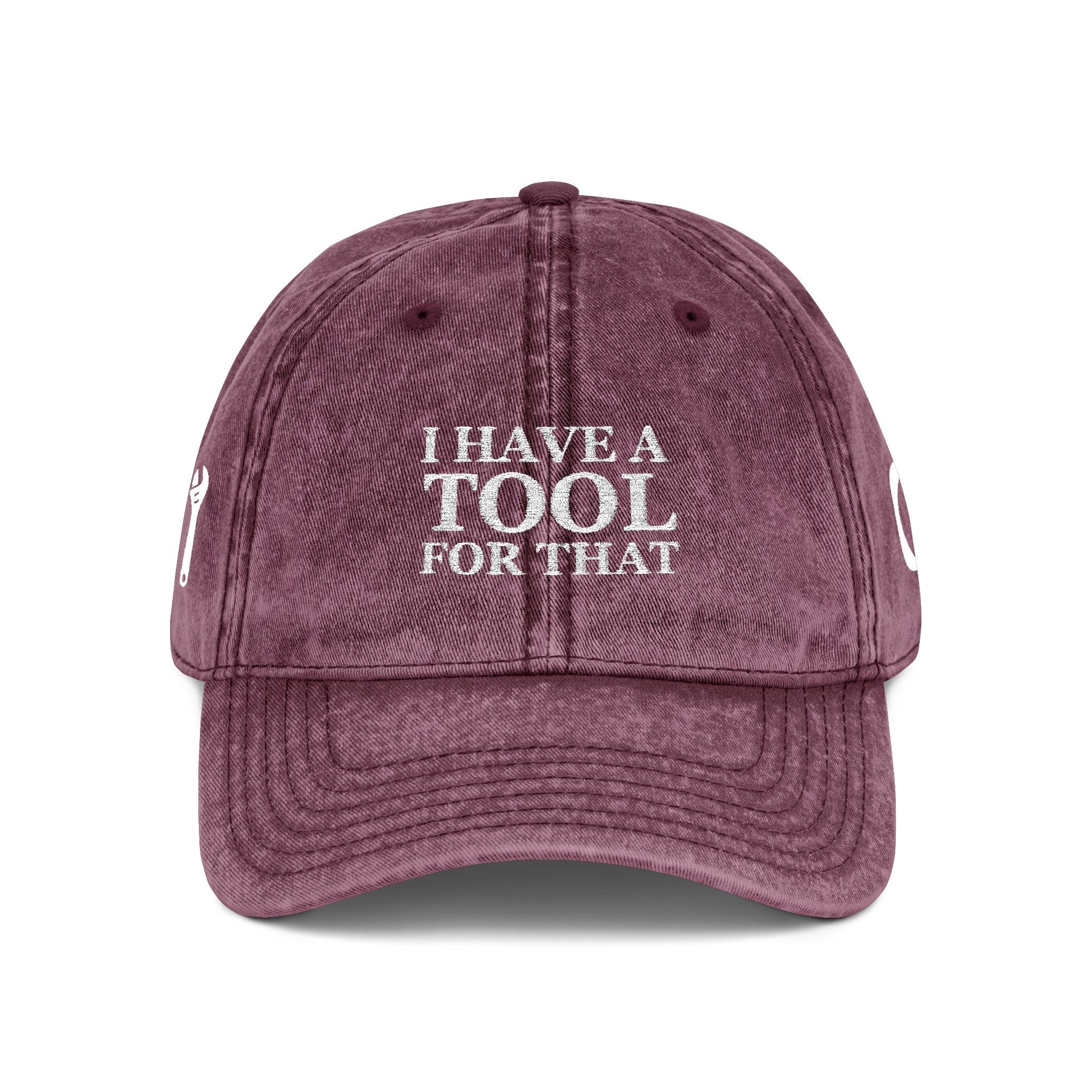 Embroidered Vintage Cap, DIY Dad Gift, I Have A Tool For That